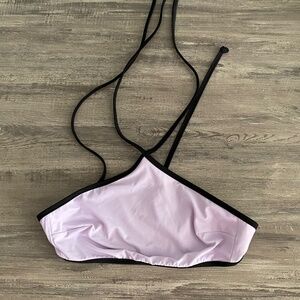 Bikini swim halter top